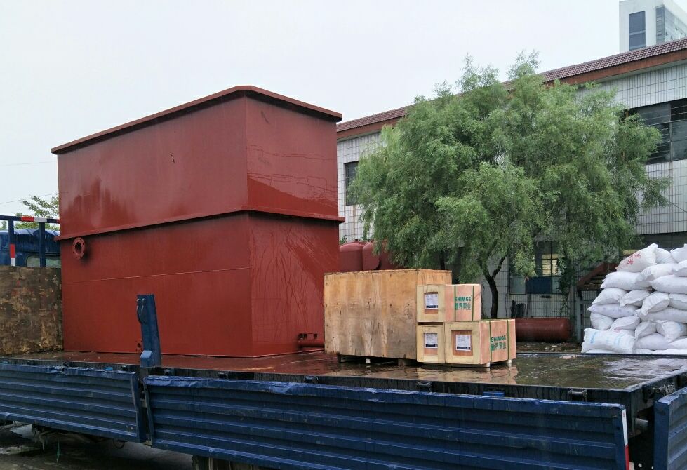 蒼山大蒜沖洗、切割廢水處理設(shè)備發(fā)貨