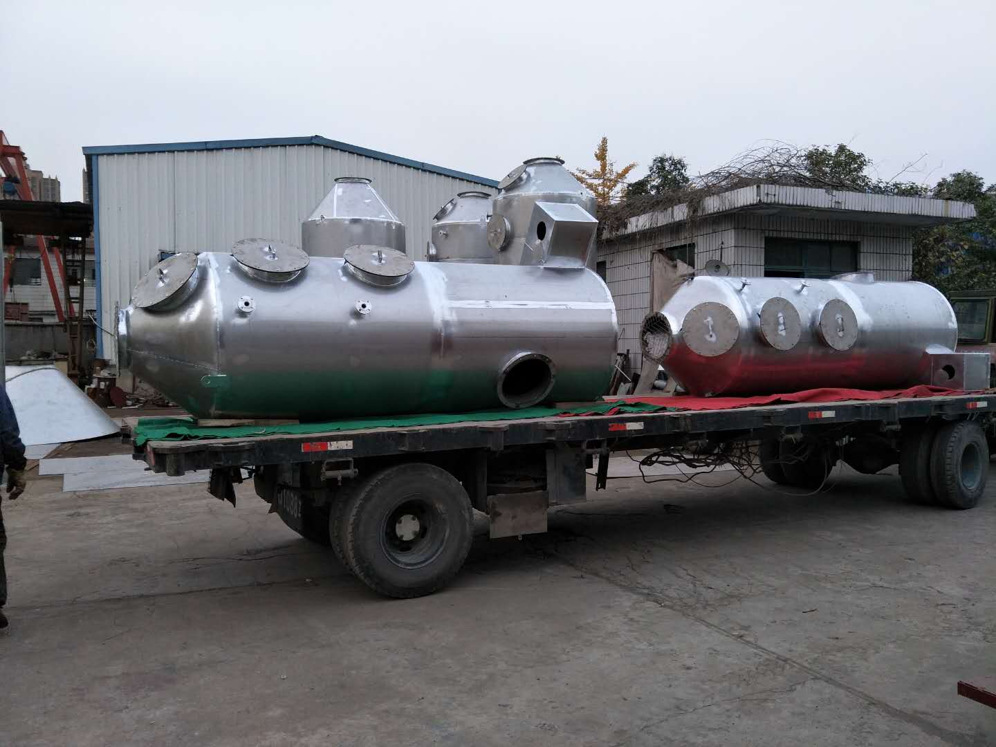 山東豪門鋁業(yè)棒爐、時效爐脫硝廢氣治理設(shè)備發(fā)貨