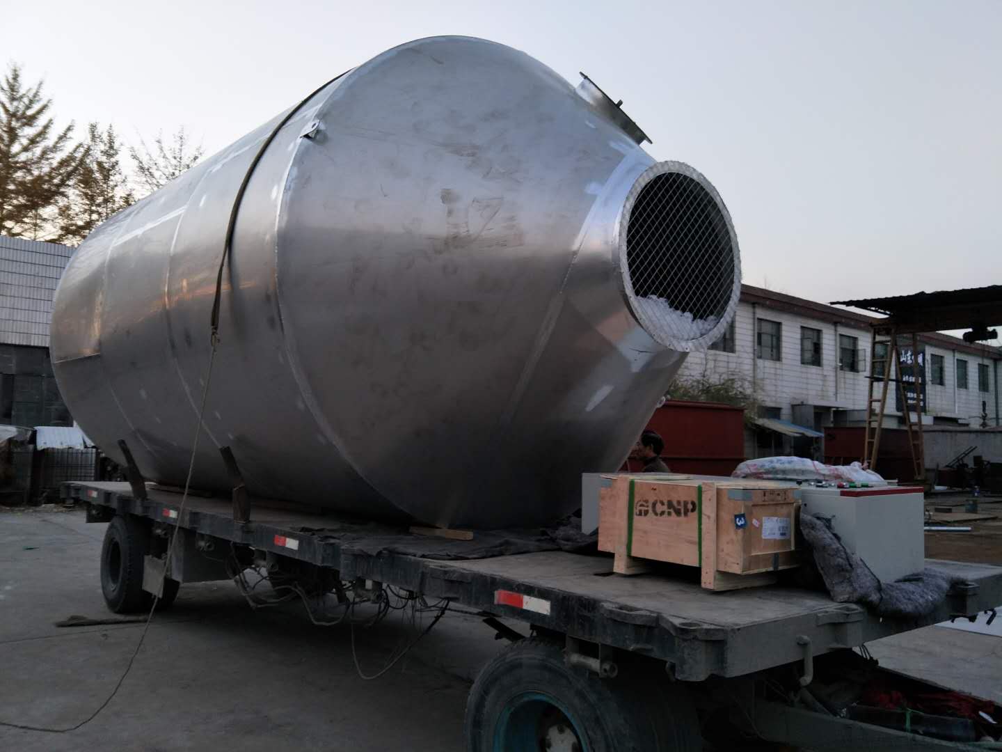 凱米特新材料棒爐、時效爐脫硝廢氣治理設(shè)備發(fā)貨